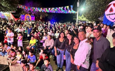 DISFRUTAN FAMILIAS DE FESTIVAL DE DÍA DE MUERTOS 2024